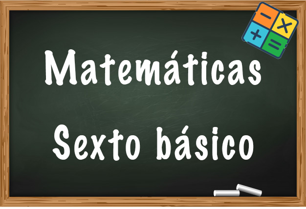 Un año escolar de clases de Matemáticas para Sexto Básico