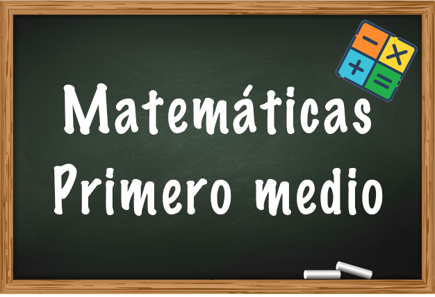 Un semestre escolar de clases de Matemáticas para Primero medio