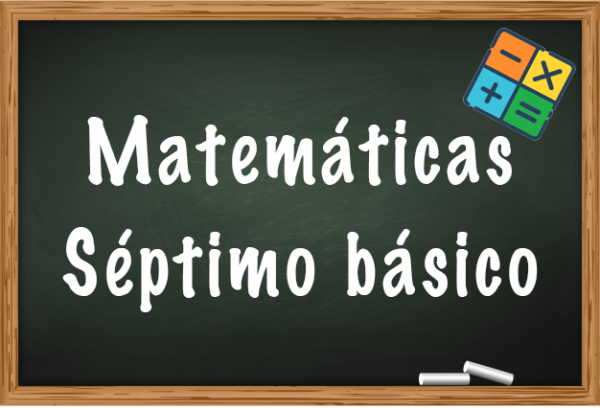Un semestre escolar de clases de Matemáticas para Séptimo Básico